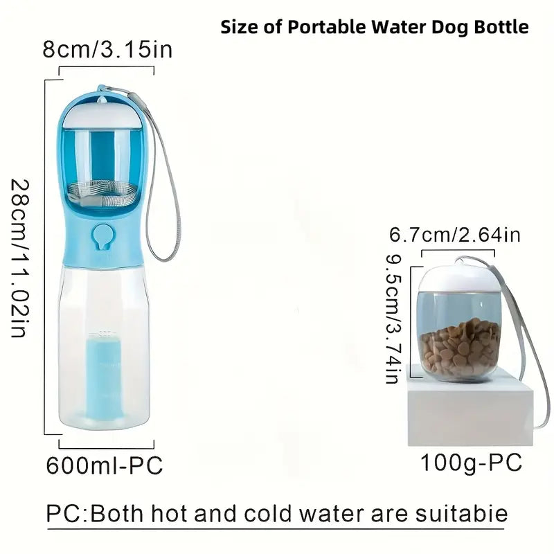 All-in-One Portable Pet Travel Bottle: Your Adventure Companion🐕🦴