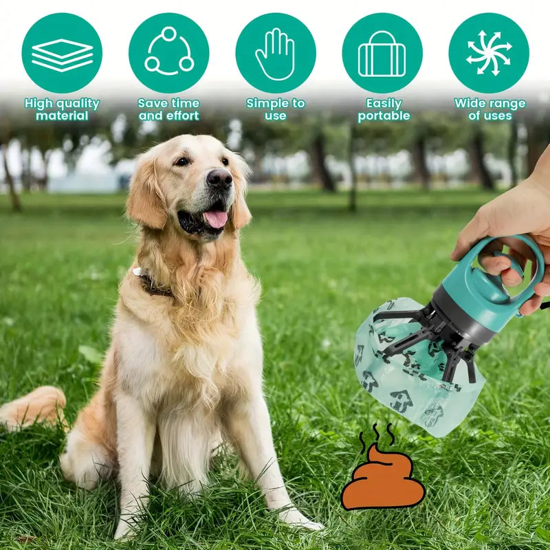 The CleanWalk Portable Pet Waste Collector: Leave No Trace💩
