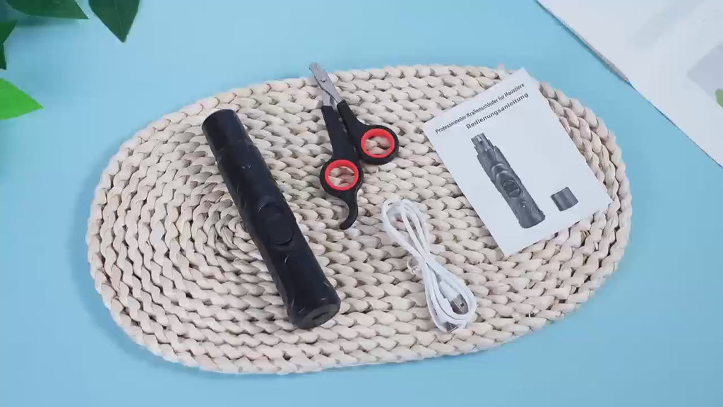 PawPerfect LED Pet Nail Grinder: Gentle, Safe, & Stress-Free Trims💅